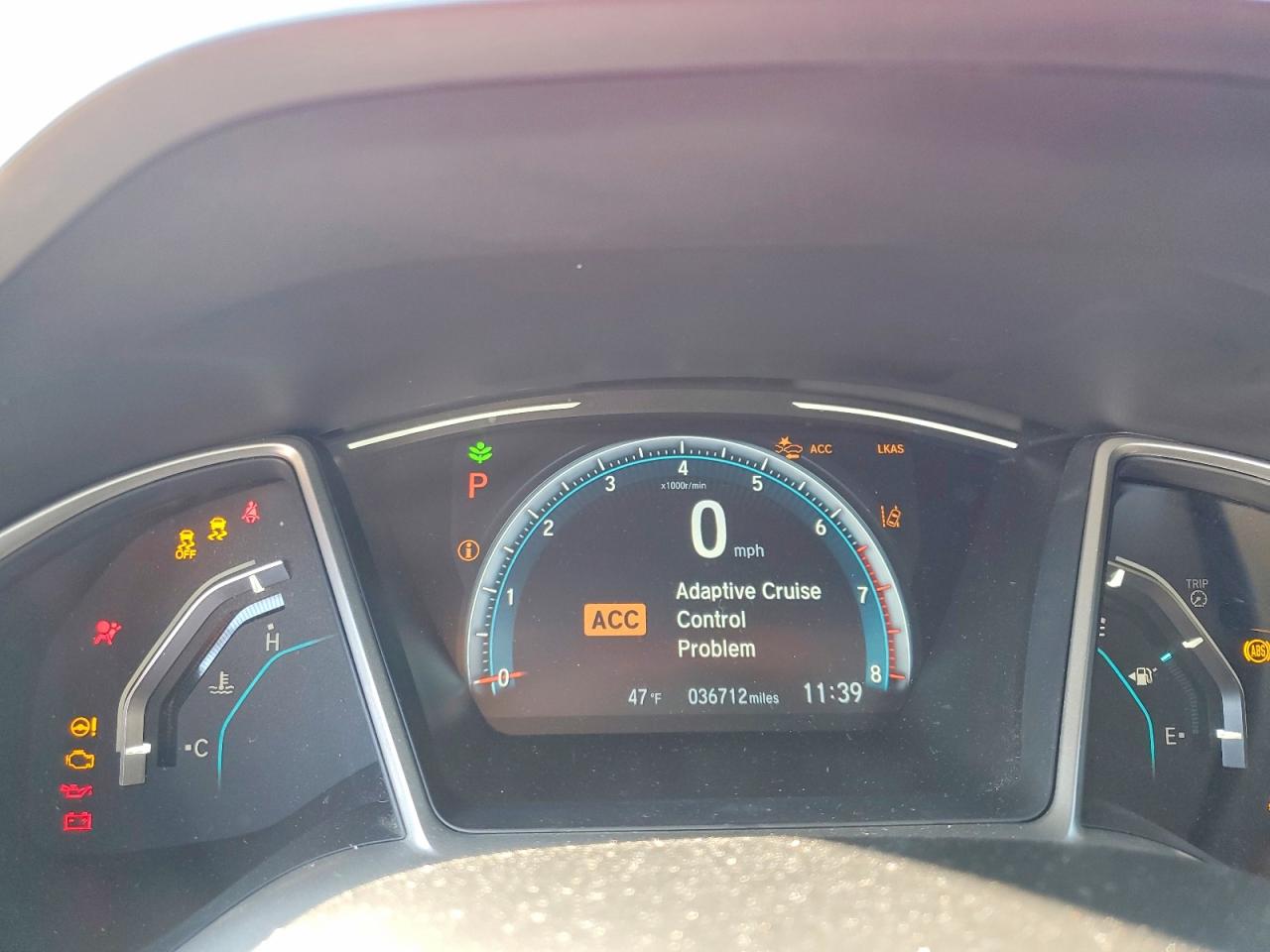 2020 HONDA CIVIC EX photo 9