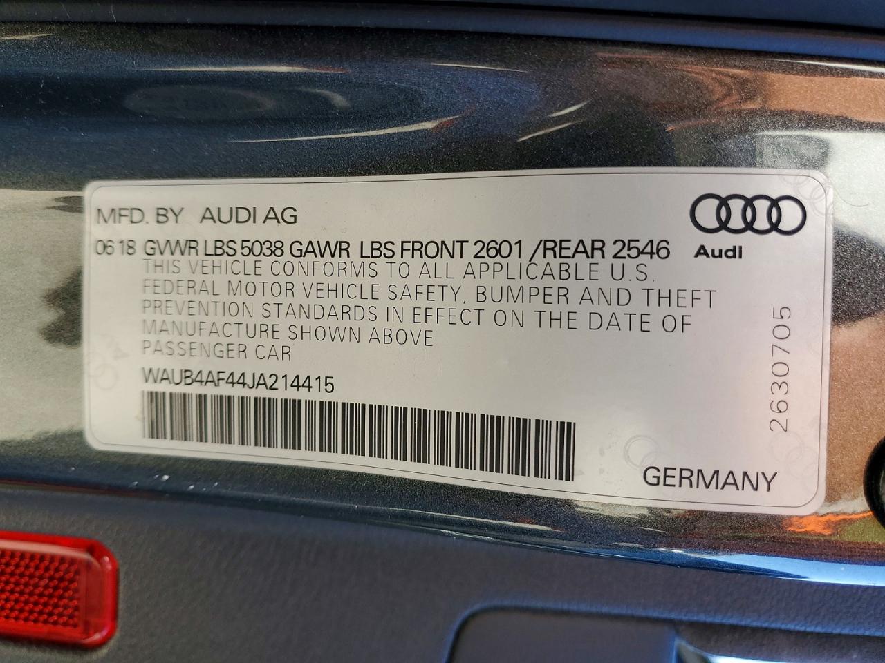 2018 AUDI S4 PREMIUM PLUS photo 23