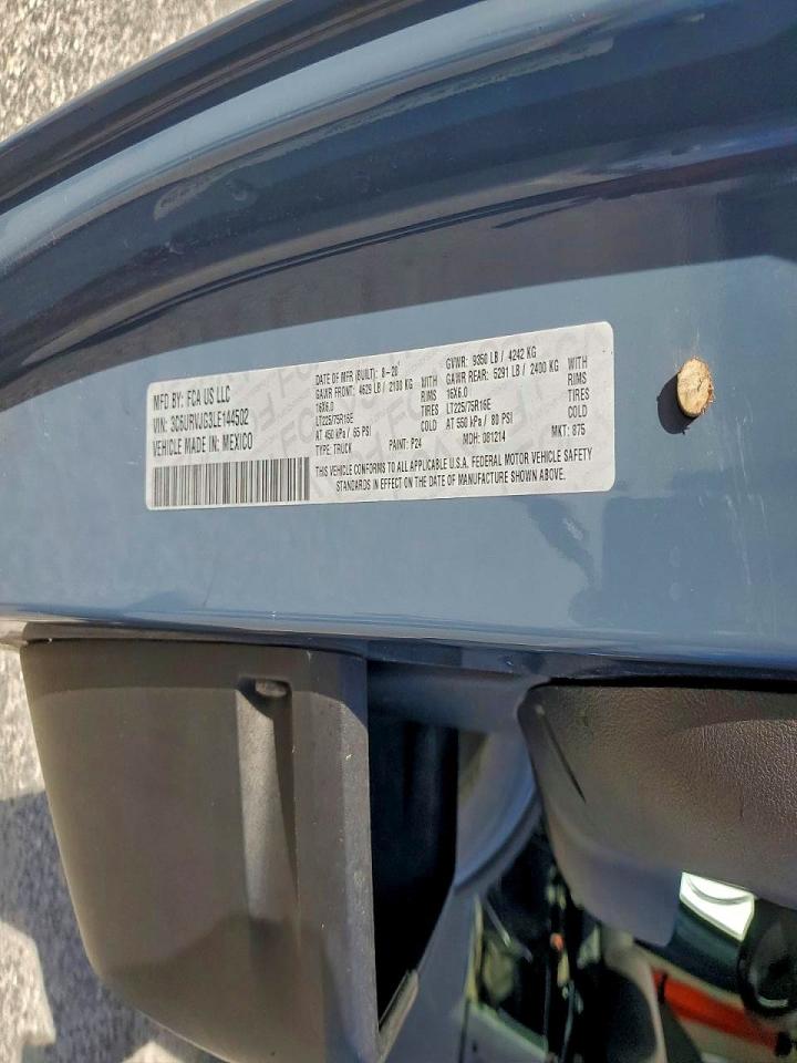 2020 RAM PROMASTER 3500 DELIVERY VAN photo 13