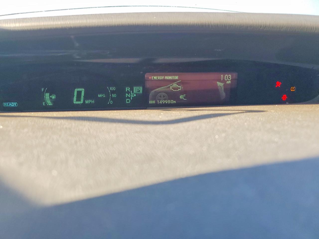 2012 TOYOTA PRIUS photo 9