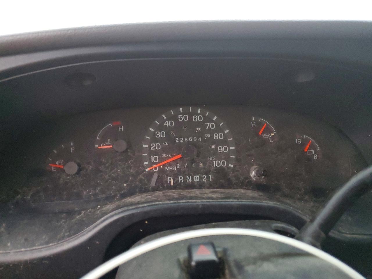 2000 FORD ECONOLINE E350 SUPER DUTY VAN photo 9