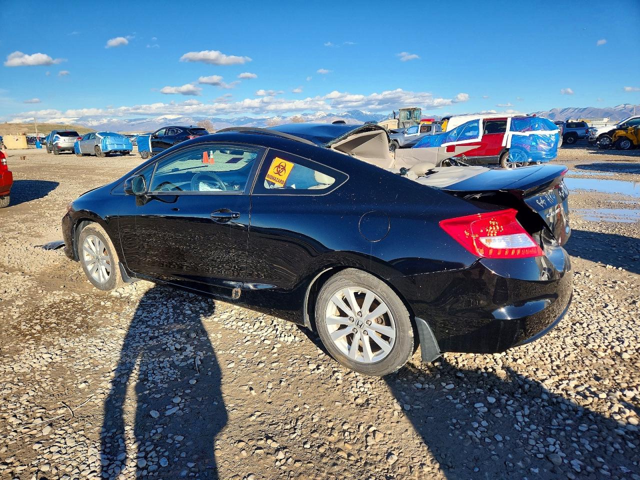 2012 HONDA CIVIC EXL photo 2