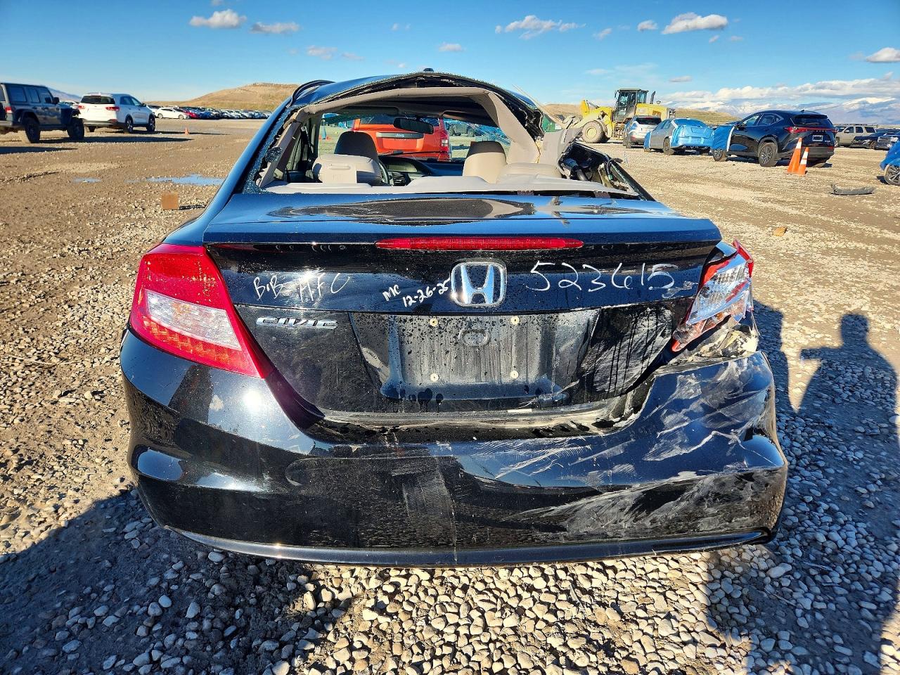 2012 HONDA CIVIC EXL photo 6