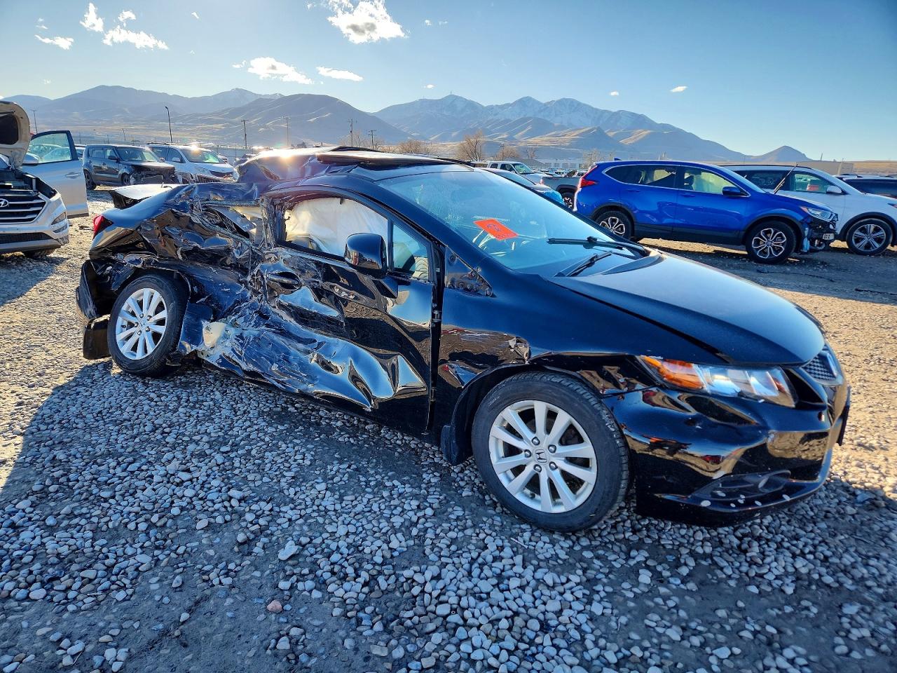 2012 HONDA CIVIC EXL photo 4
