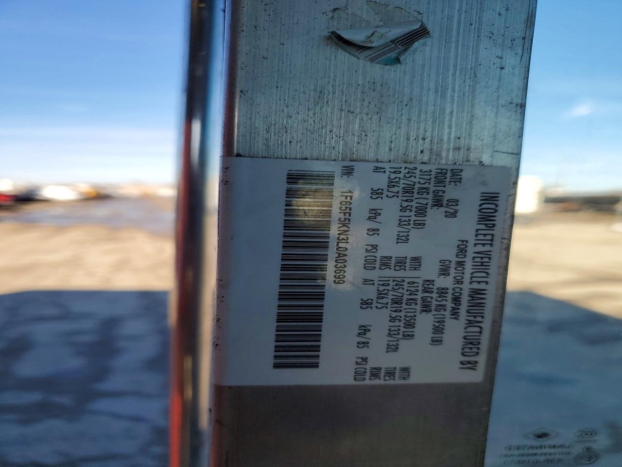 2020 FORD DELIVERY TRUCK photo 13