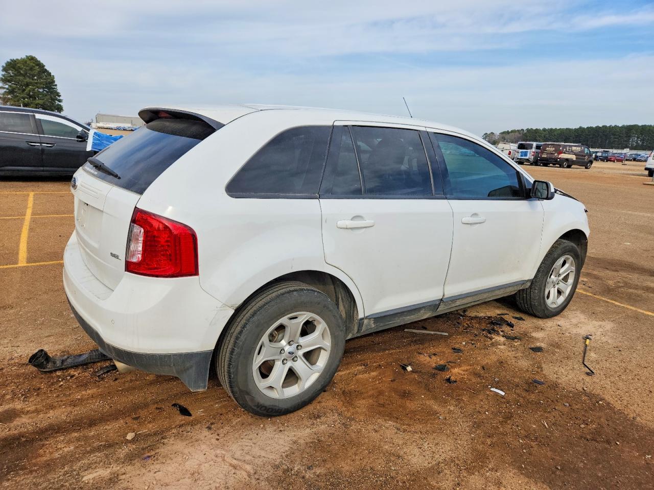 2014 FORD EDGE SEL photo 3