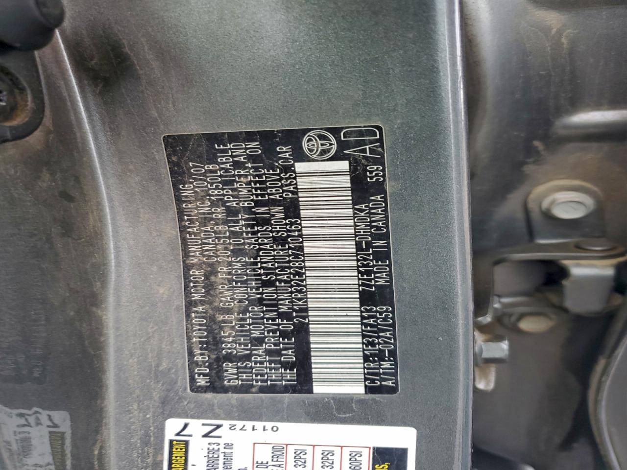 2008 TOYOTA COROLLA MATRIX XR photo 13