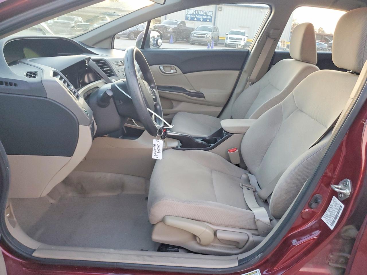 2012 HONDA CIVIC LX photo 7