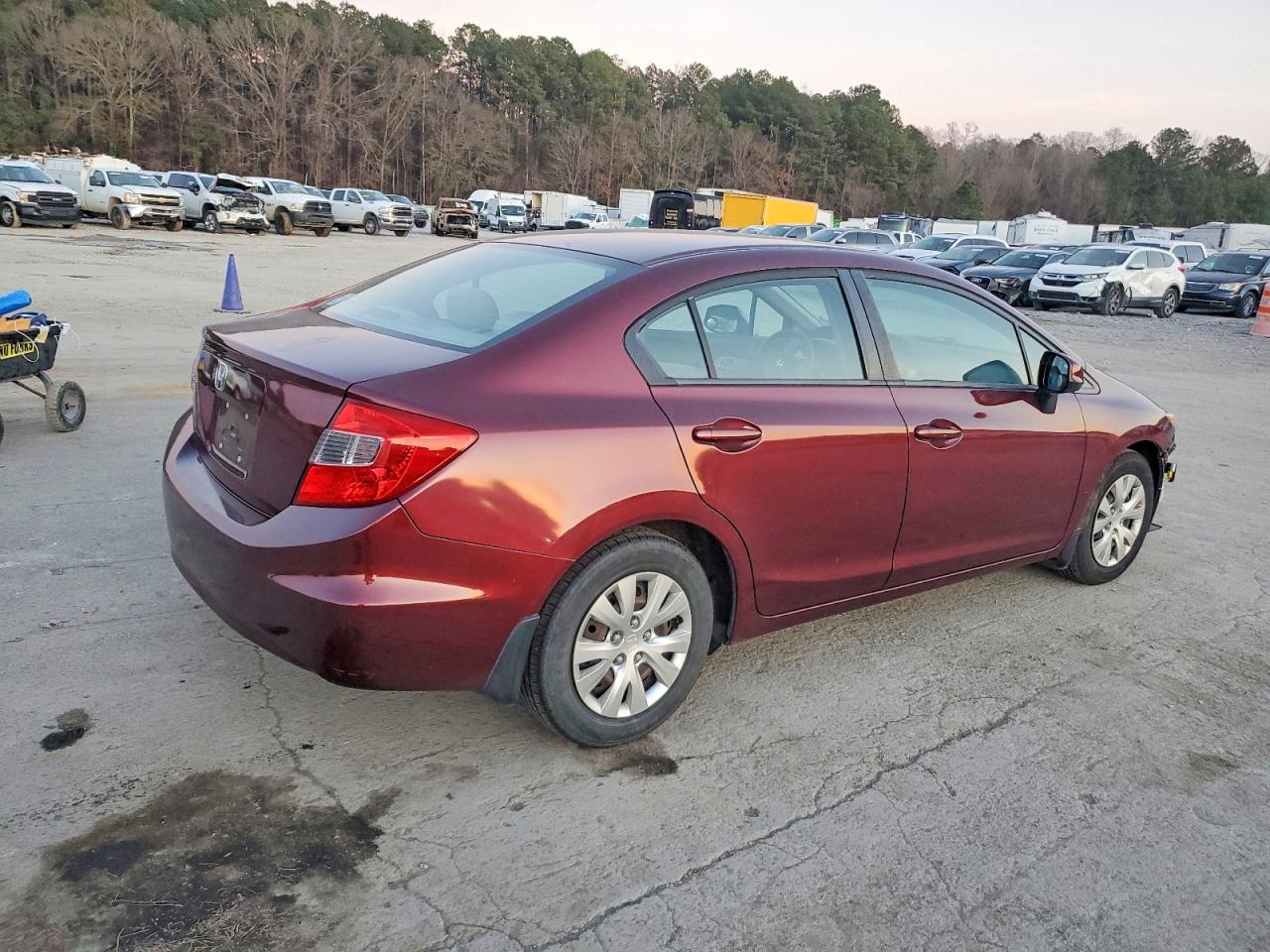 2012 HONDA CIVIC LX photo 3