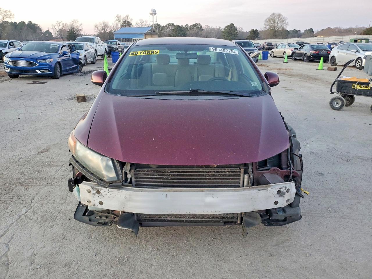 2012 HONDA CIVIC LX photo 5
