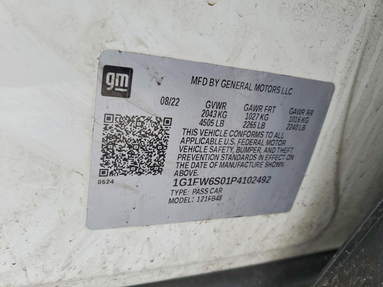 2023 CHEVROLET BOLT EV 1LT photo 12