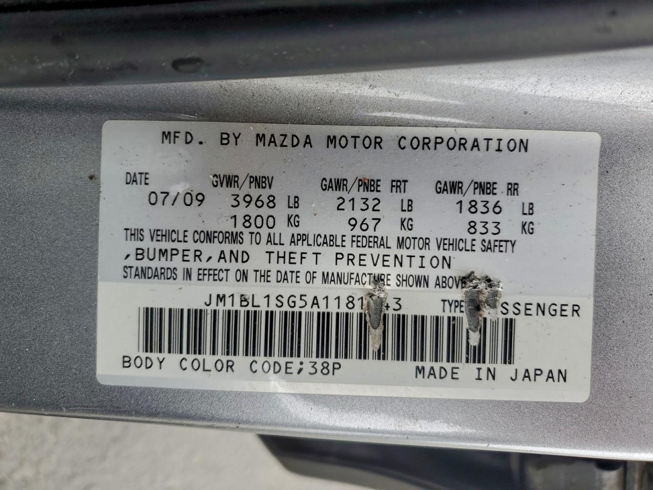 2010 MAZDA 3 I photo 37