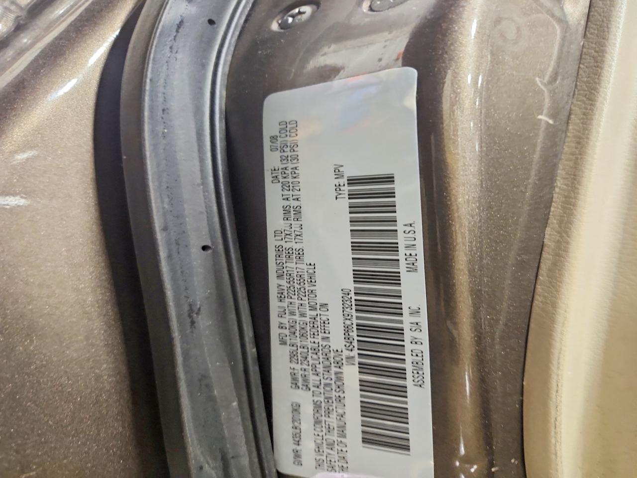 2009 SUBARU OUTBACK 2.5I LIMITED photo 13