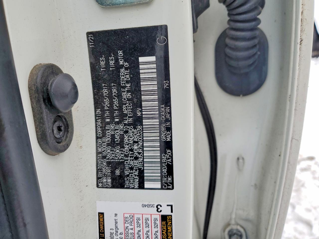 2022 TOYOTA 4RUNNER SR5/SR5 PREMIUM photo 13