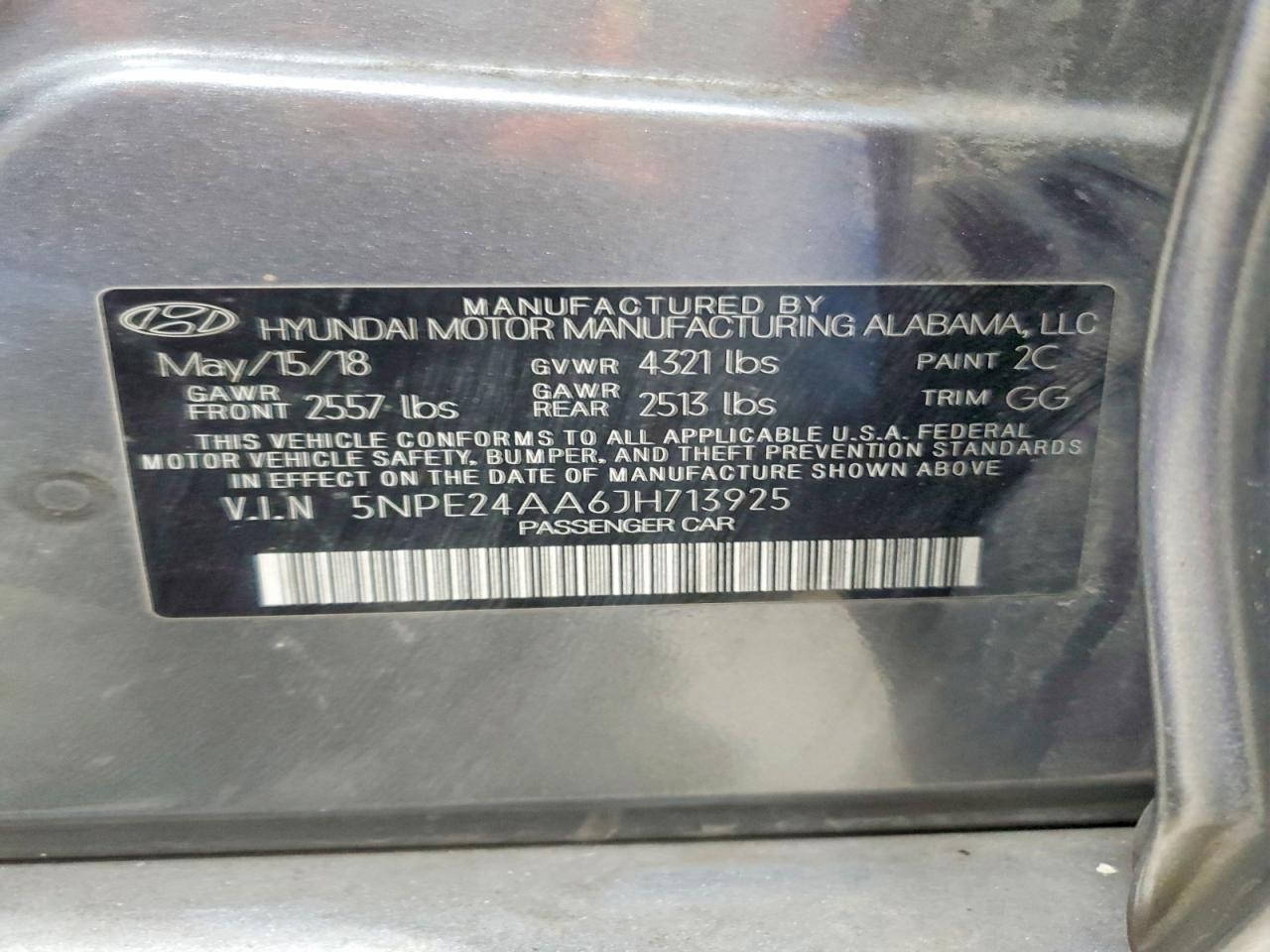 2018 HYUNDAI SONATA ECO photo 12