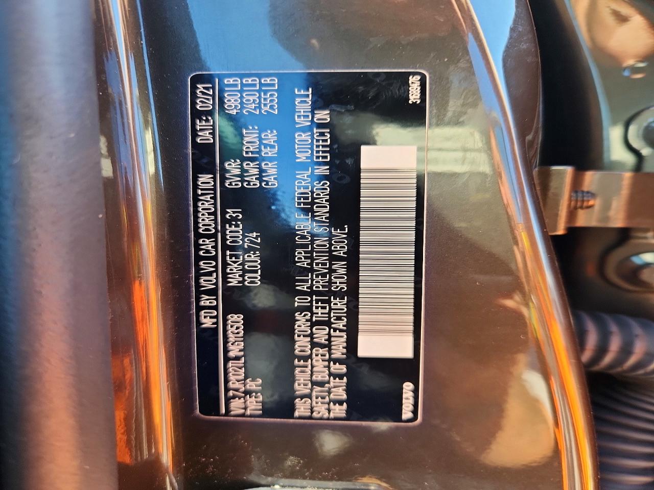 2021 VOLVO S60 T5 INSCRIPTION photo 12