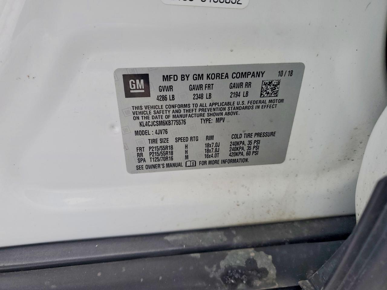 2019 BUICK ENCORE ESSENCE photo 13