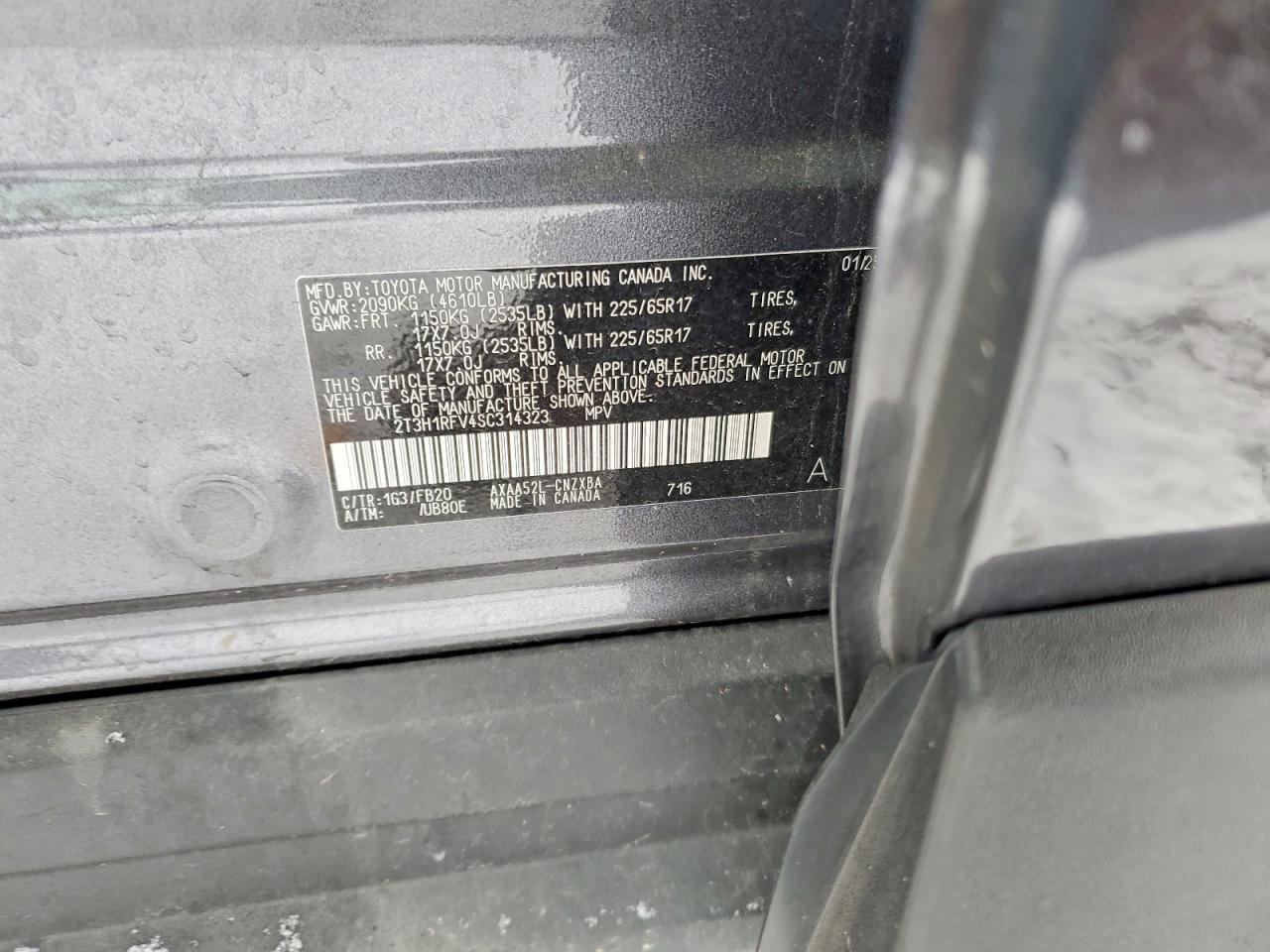 2025 TOYOTA RAV4 LE photo 14