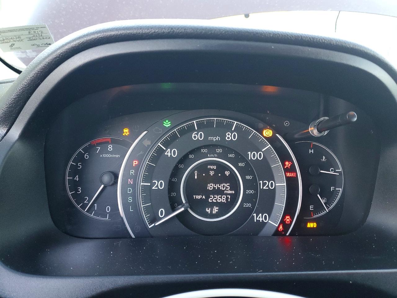 2016 HONDA CR-V EX photo 9