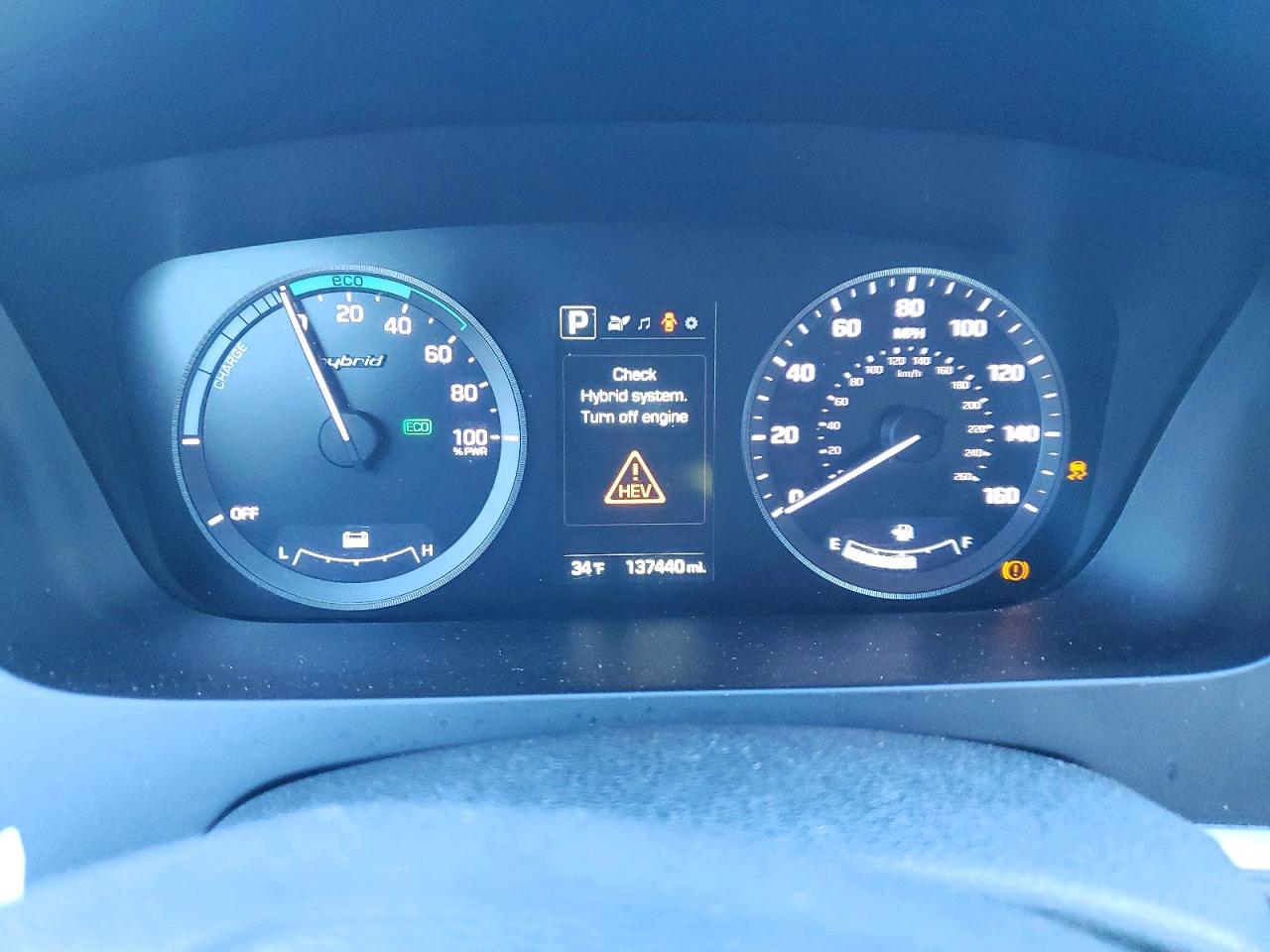 2016 HYUNDAI SONATA HYBRID photo 9