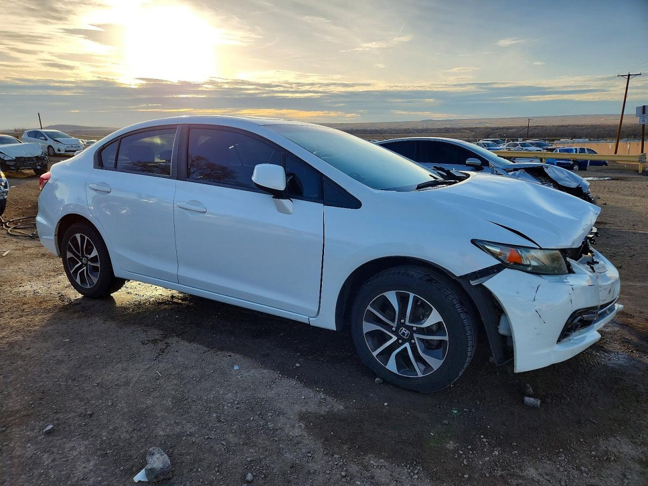 2013 HONDA CIVIC EXL photo 4