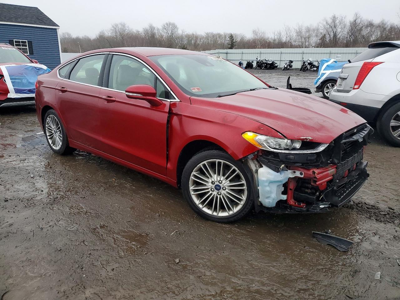 2014 FORD FUSION SE photo 4