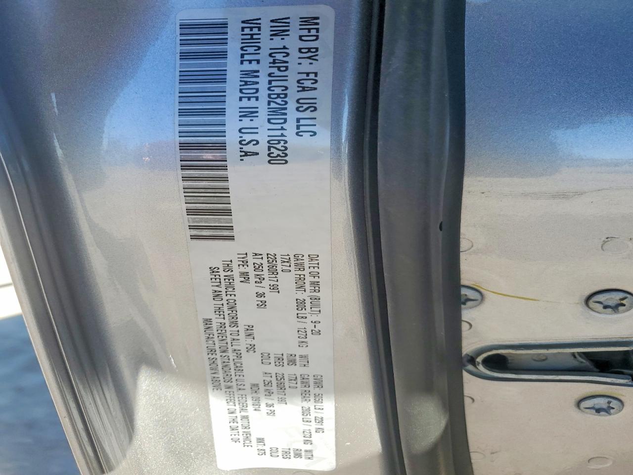 2021 JEEP CHEROKEE LATITUDE photo 25