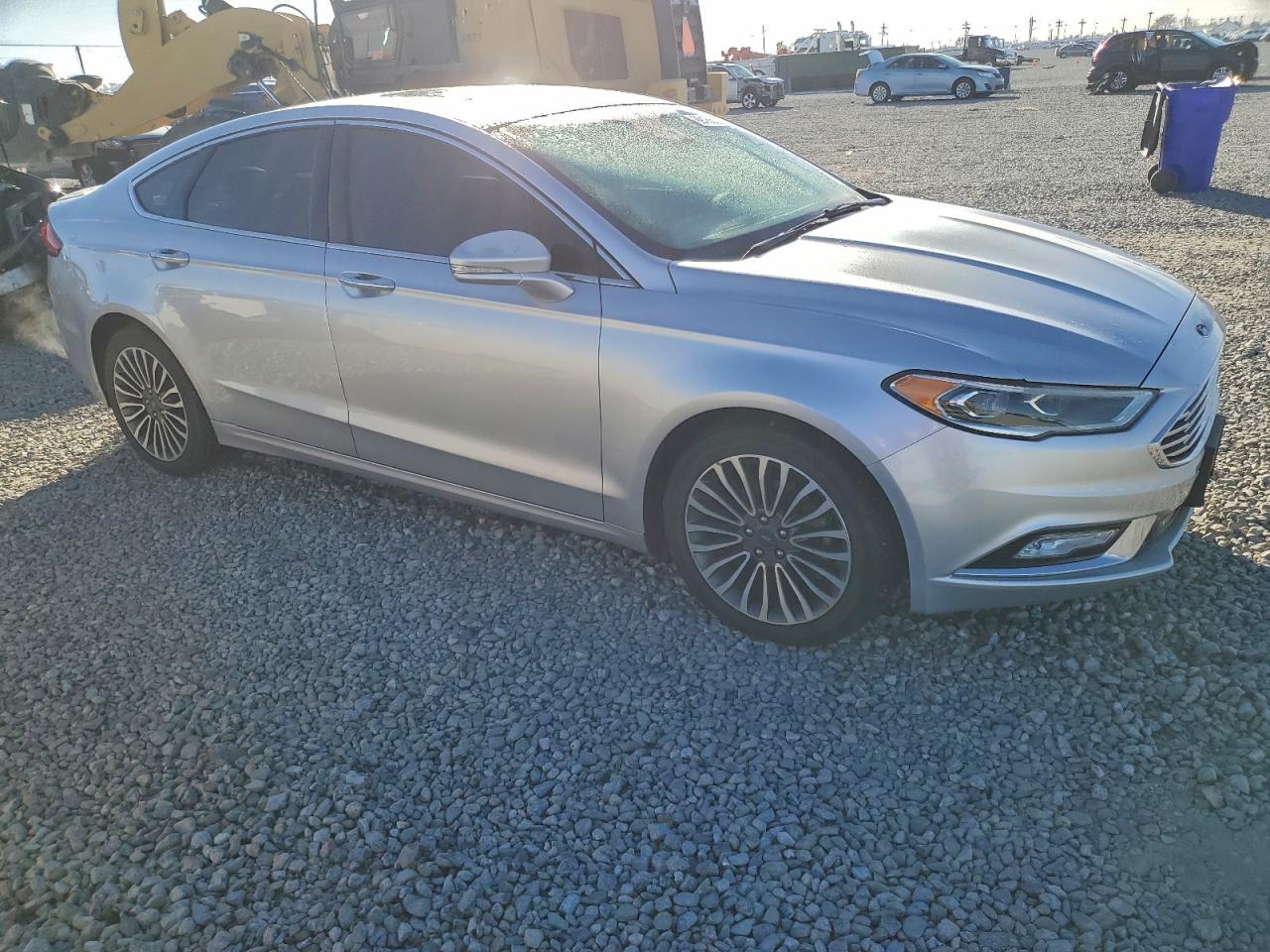 2017 FORD FUSION TITANIUM photo 4