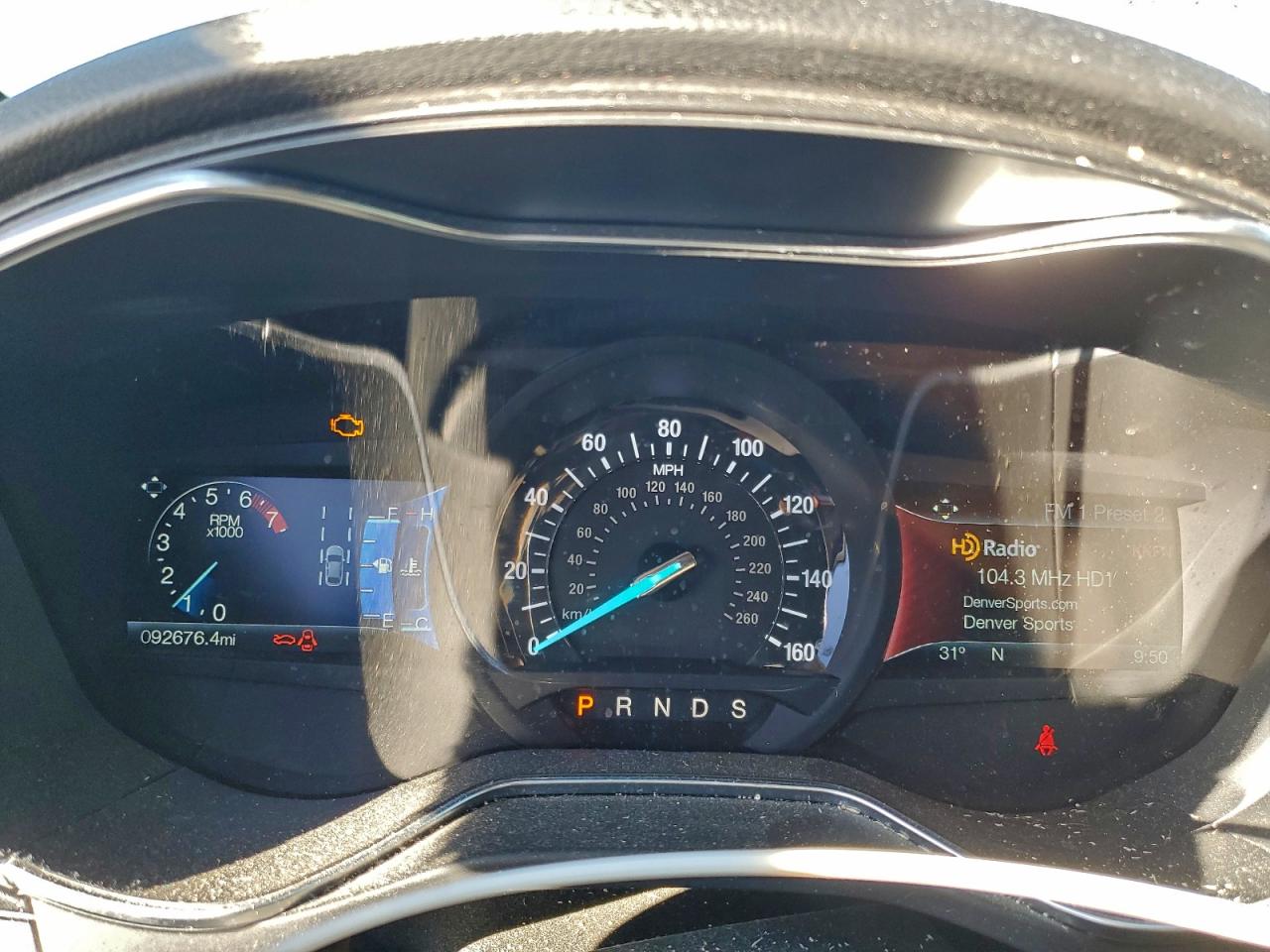 2017 FORD FUSION TITANIUM photo 9