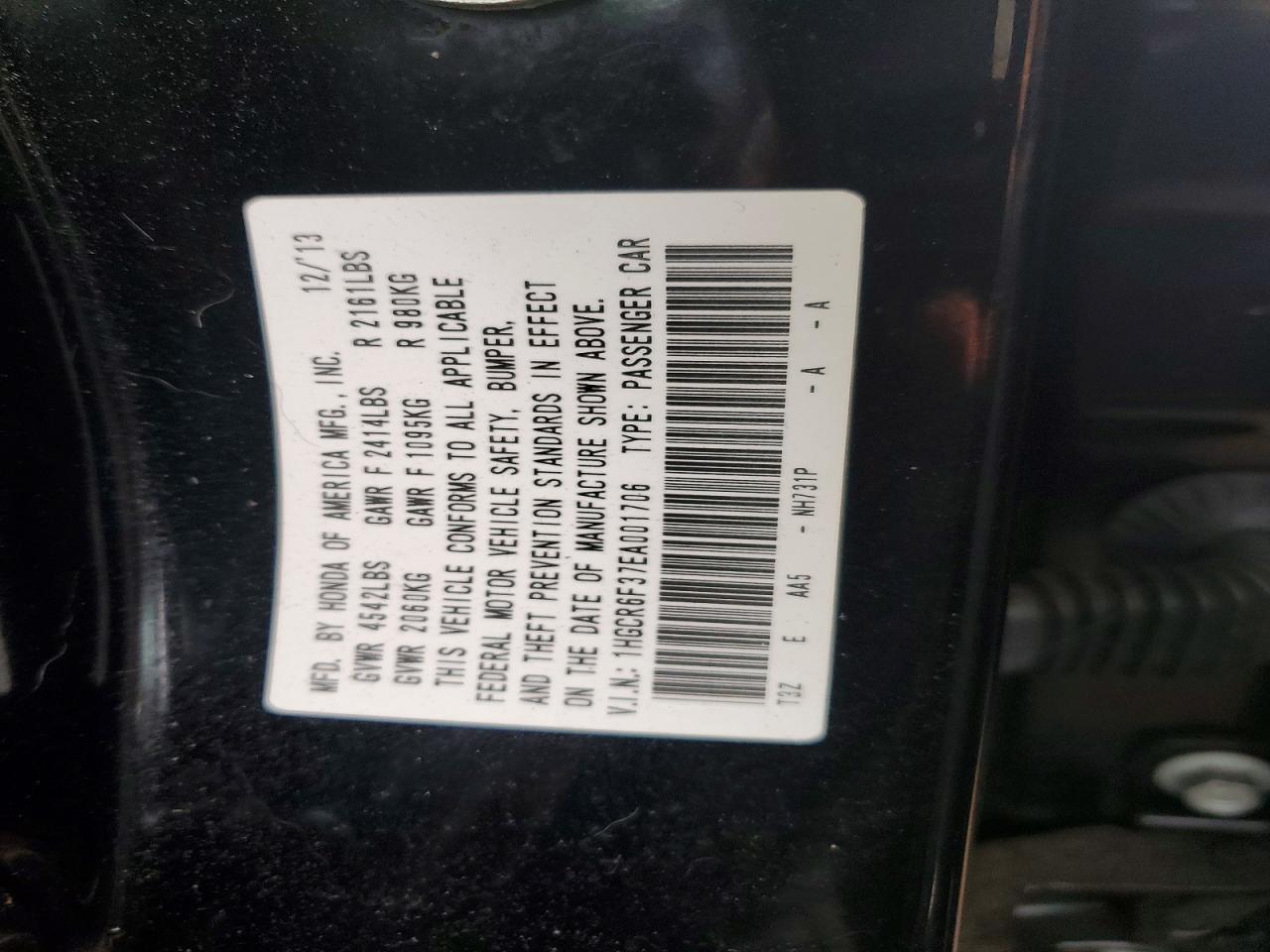 2014 HONDA ACCORD HYBRID photo 23