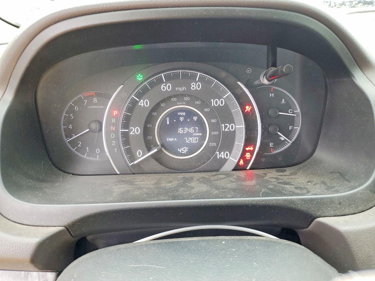 2014 HONDA CR-V EXL photo 9