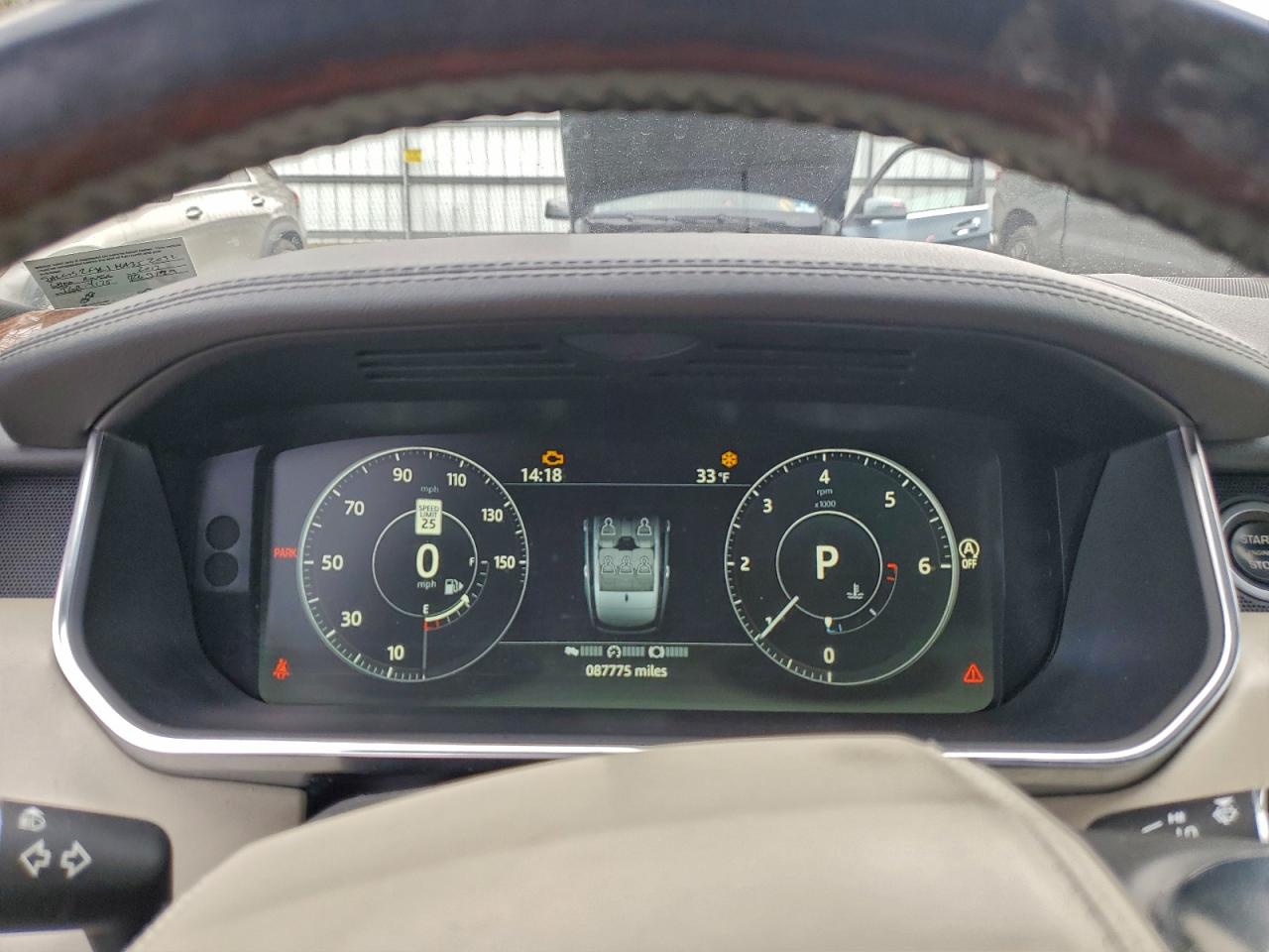 2017 LAND ROVER RANGE ROVER HSE photo 9