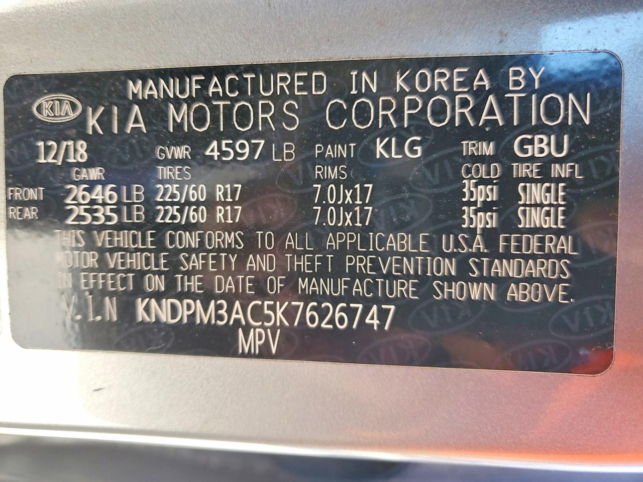 2019 KIA SPORTAGE LX photo 25