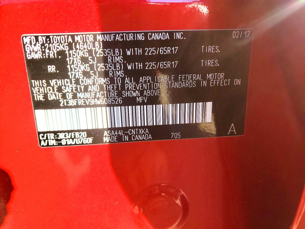 2017 TOYOTA RAV4 LE photo 13