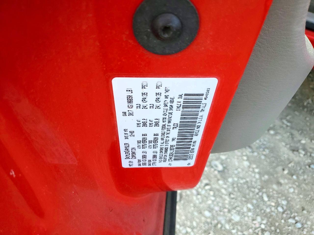 2004 DODGE RAM 1500 ST photo 12