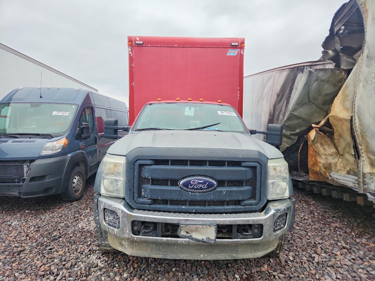 2012 FORD F550 SUPER DUTY BOX TRUCK photo 5