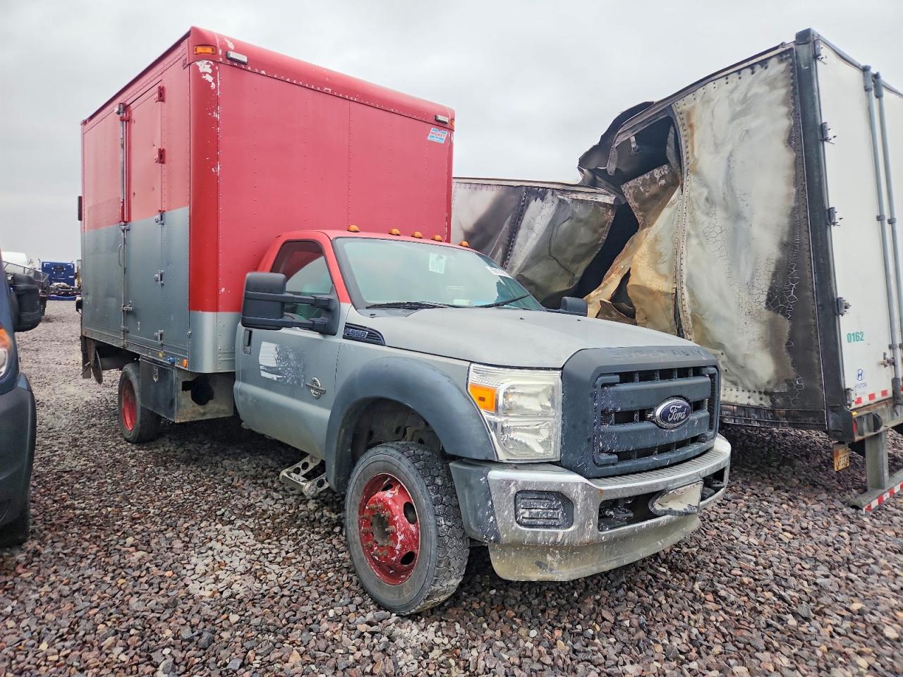 2012 FORD F550 SUPER DUTY BOX TRUCK photo 4