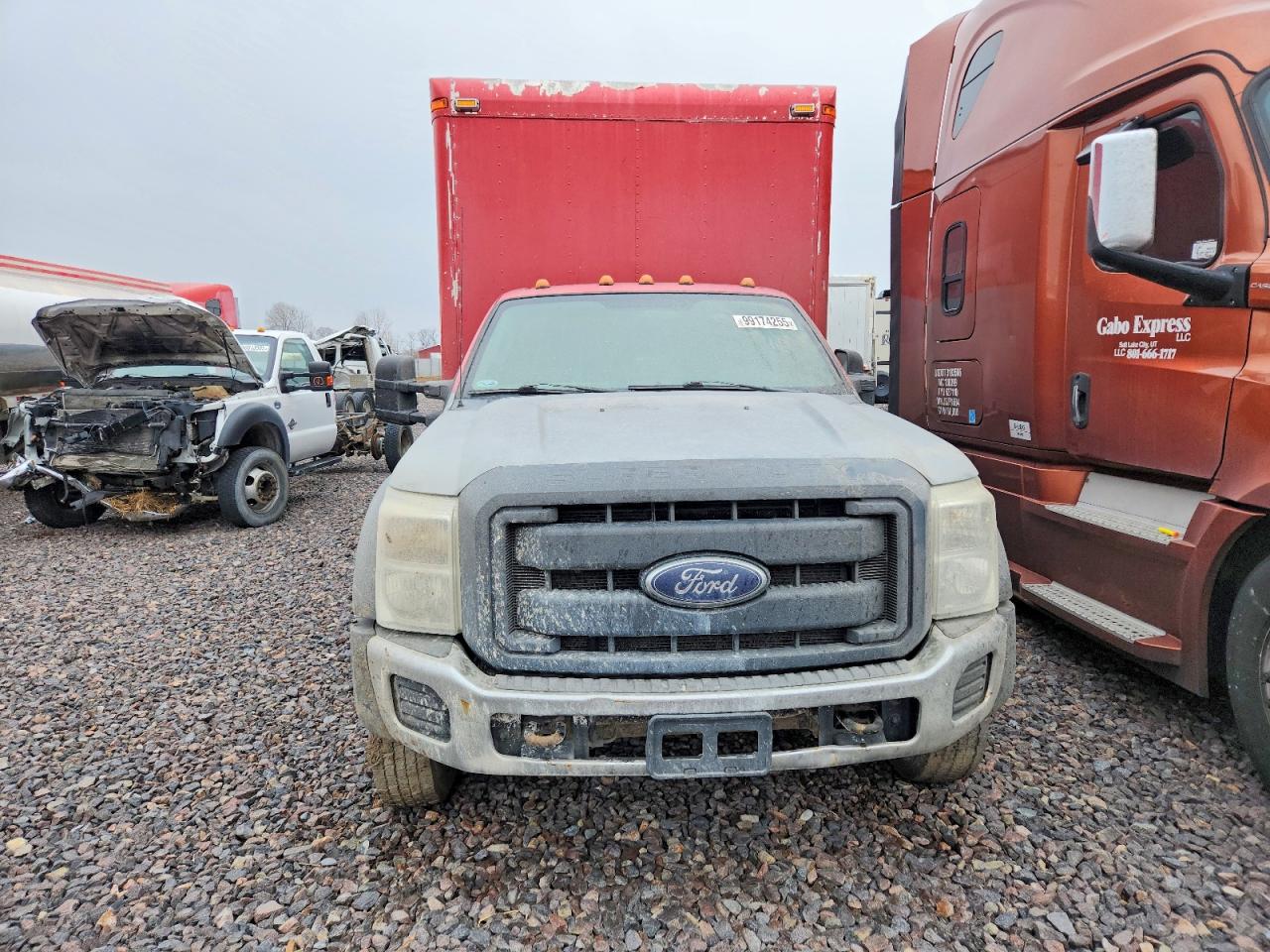 2013 FORD F550 SUPER DUTY BOX TRUCK photo 5
