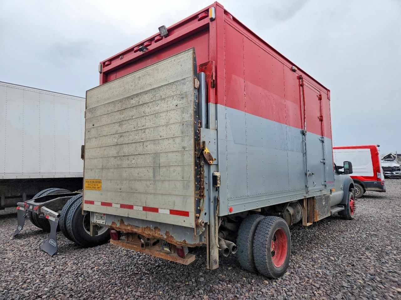 2013 FORD F550 SUPER DUTY BOX TRUCK photo 3