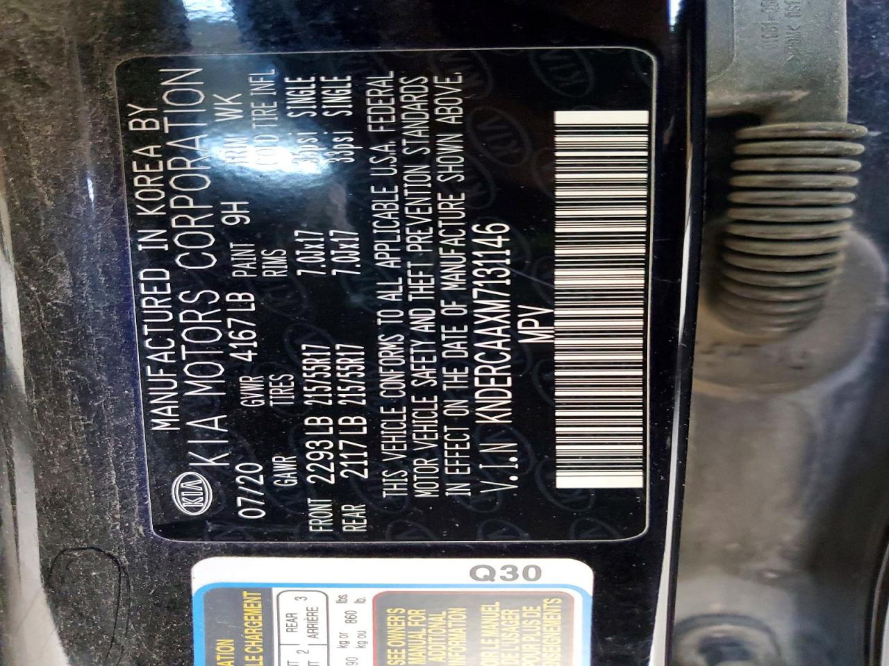 2021 KIA SELTOS EX photo 13