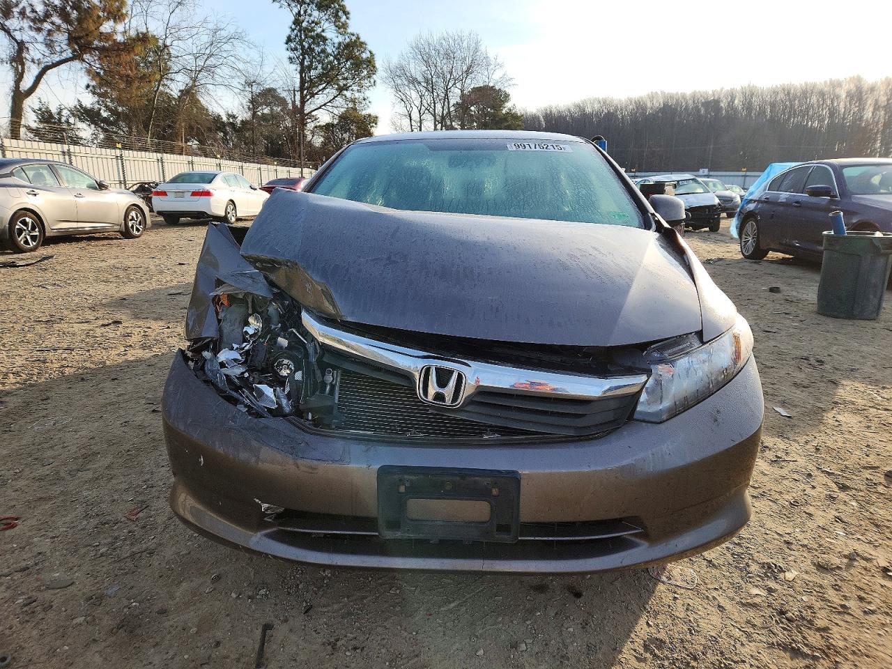 2012 HONDA CIVIC LX photo 5