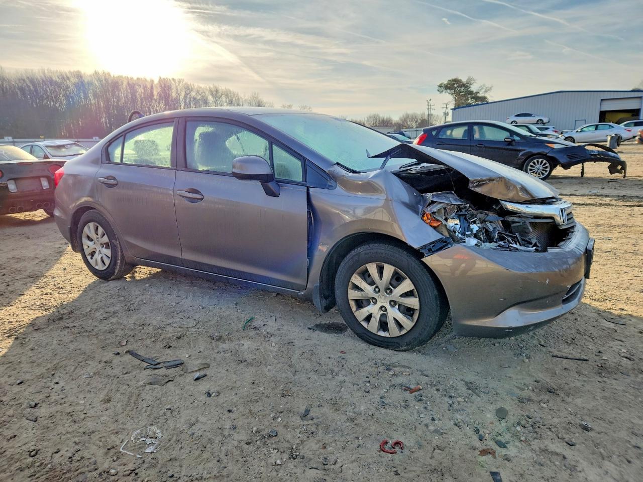 2012 HONDA CIVIC LX photo 4