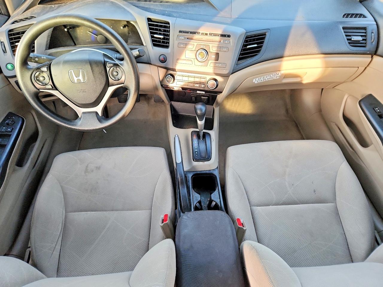 2012 HONDA CIVIC LX photo 8