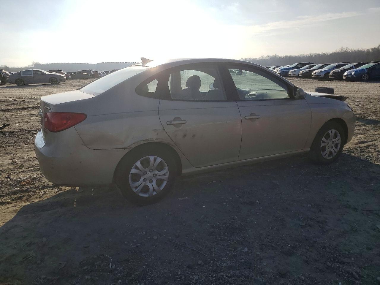 2010 HYUNDAI ELANTRA BLUE photo 3