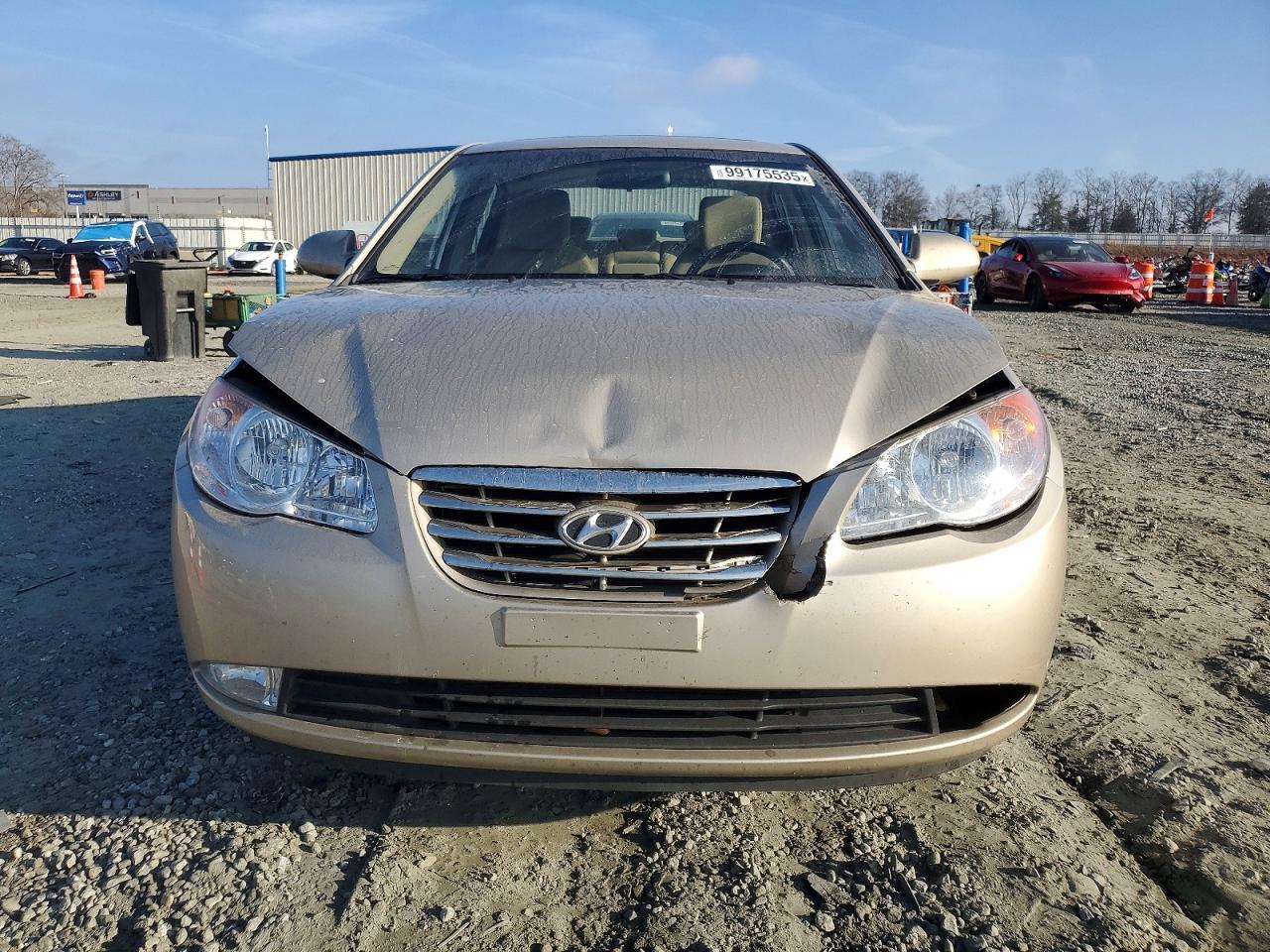 2010 HYUNDAI ELANTRA BLUE photo 5