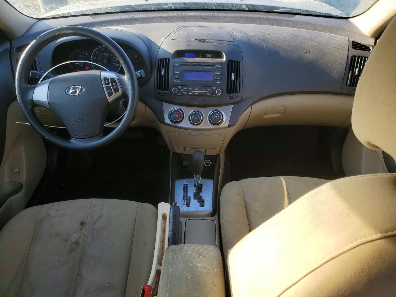 2010 HYUNDAI ELANTRA BLUE photo 8