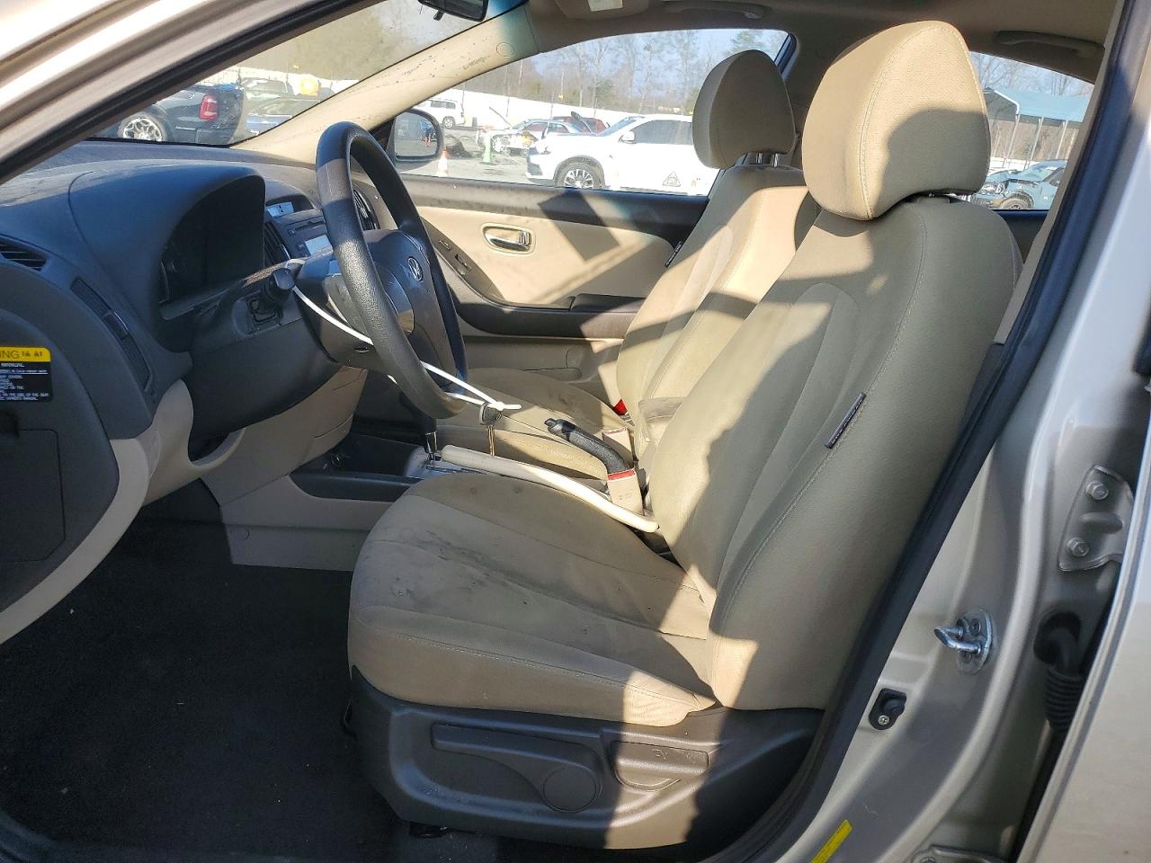 2010 HYUNDAI ELANTRA BLUE photo 7