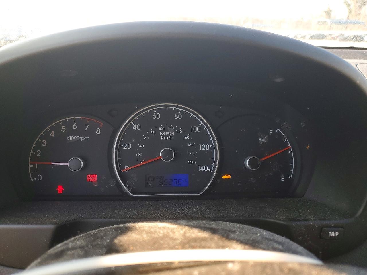 2010 HYUNDAI ELANTRA BLUE photo 9