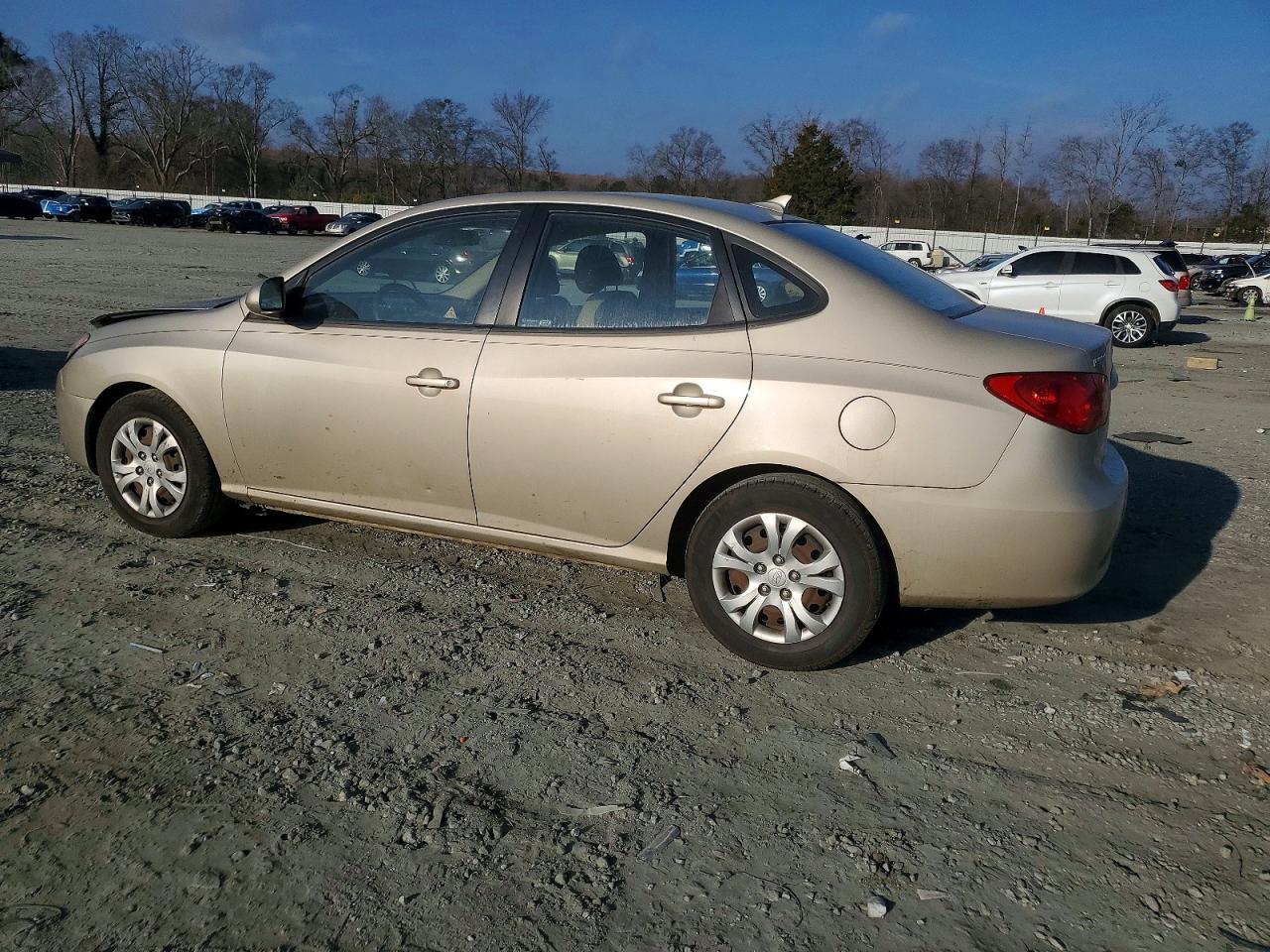 2010 HYUNDAI ELANTRA BLUE photo 2