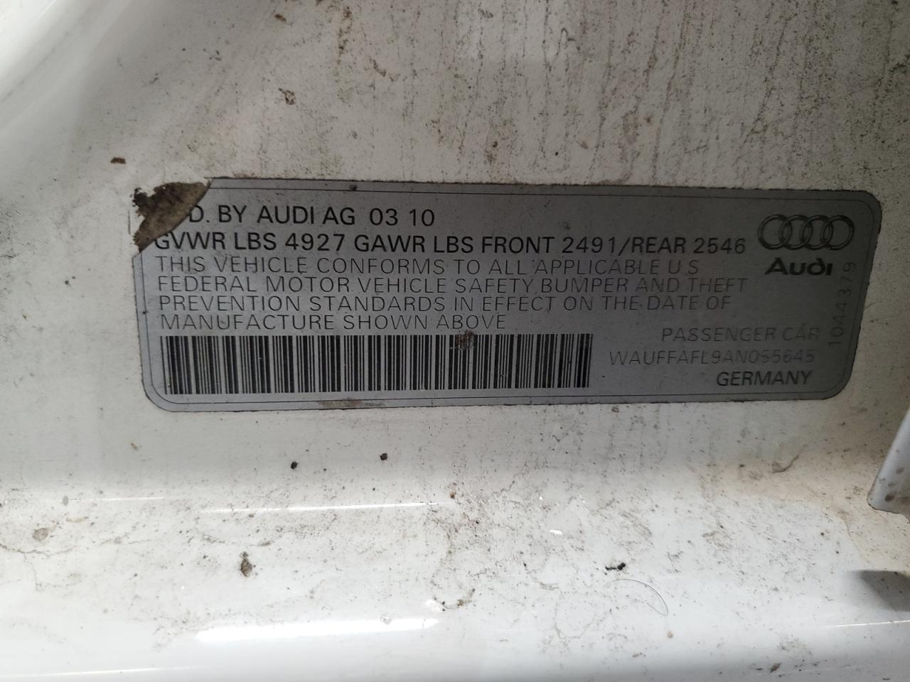 2010 AUDI A4 PREMIUM PLUS photo 23